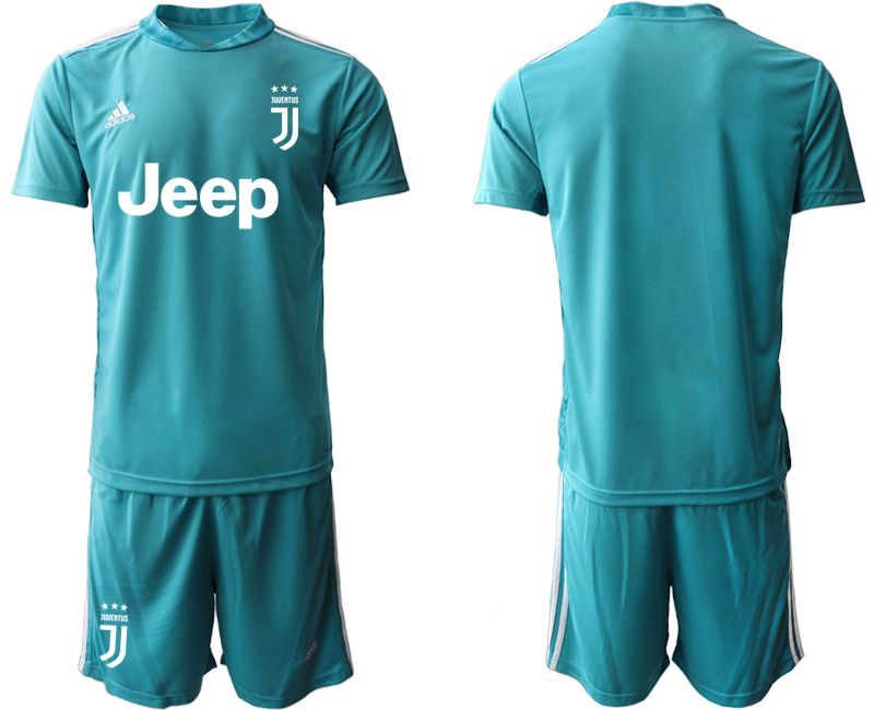 Men 2020-2021 club Juventus lake blue goalkeeper Soccer Jerseys
